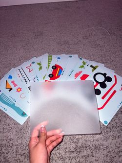 Reusable tracing/ stencil cards