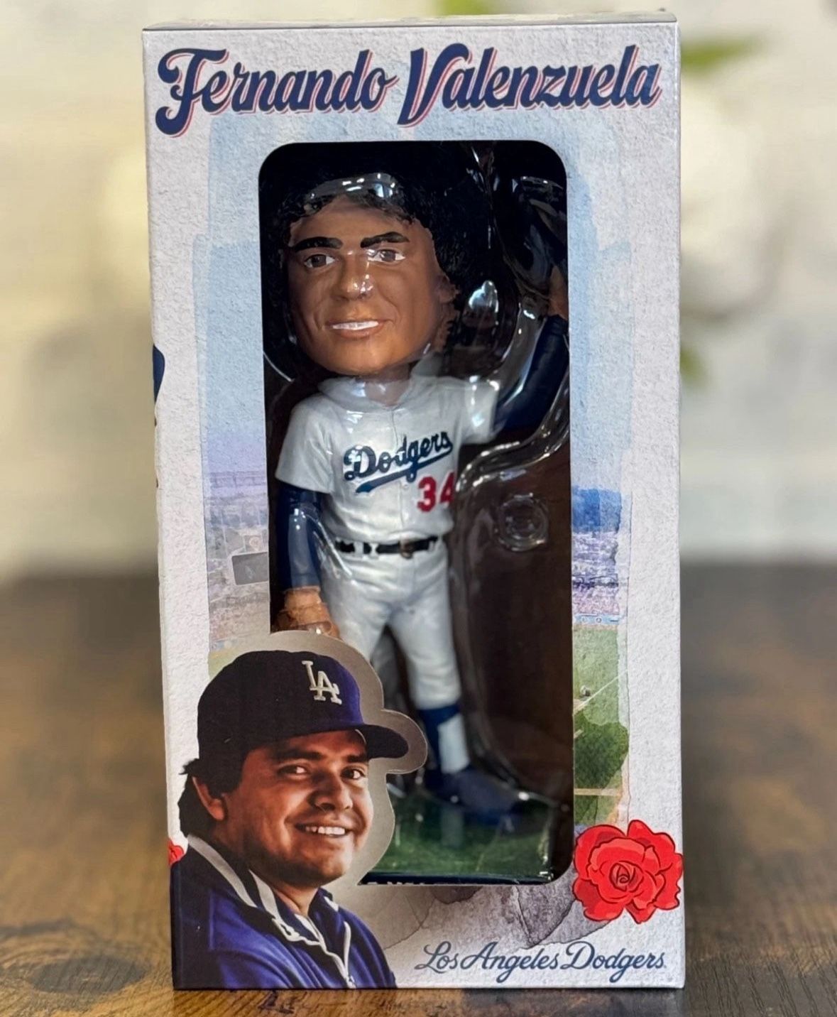 Fernando Valenzuela Bobblehead Sga 2025 Dodgers
