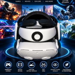 Meta Quest 3S 128GB Ultimate Bundle - BOBOVR S3 Pro, 2x Batteries, Case & Extras