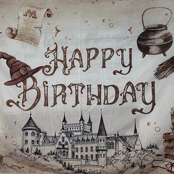 Harry Potter birthday decor