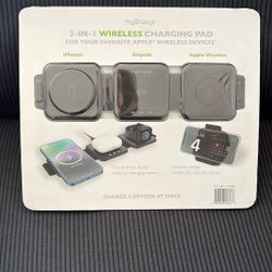 My charge 3in1 Wireless Charging Pad iPhone, AirPods And Apple Watch 