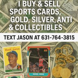 I Buy Old And New Sports Card Collections Gold Silver Private Buyer Cash In Hand