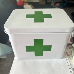 White Medical medicine Box 