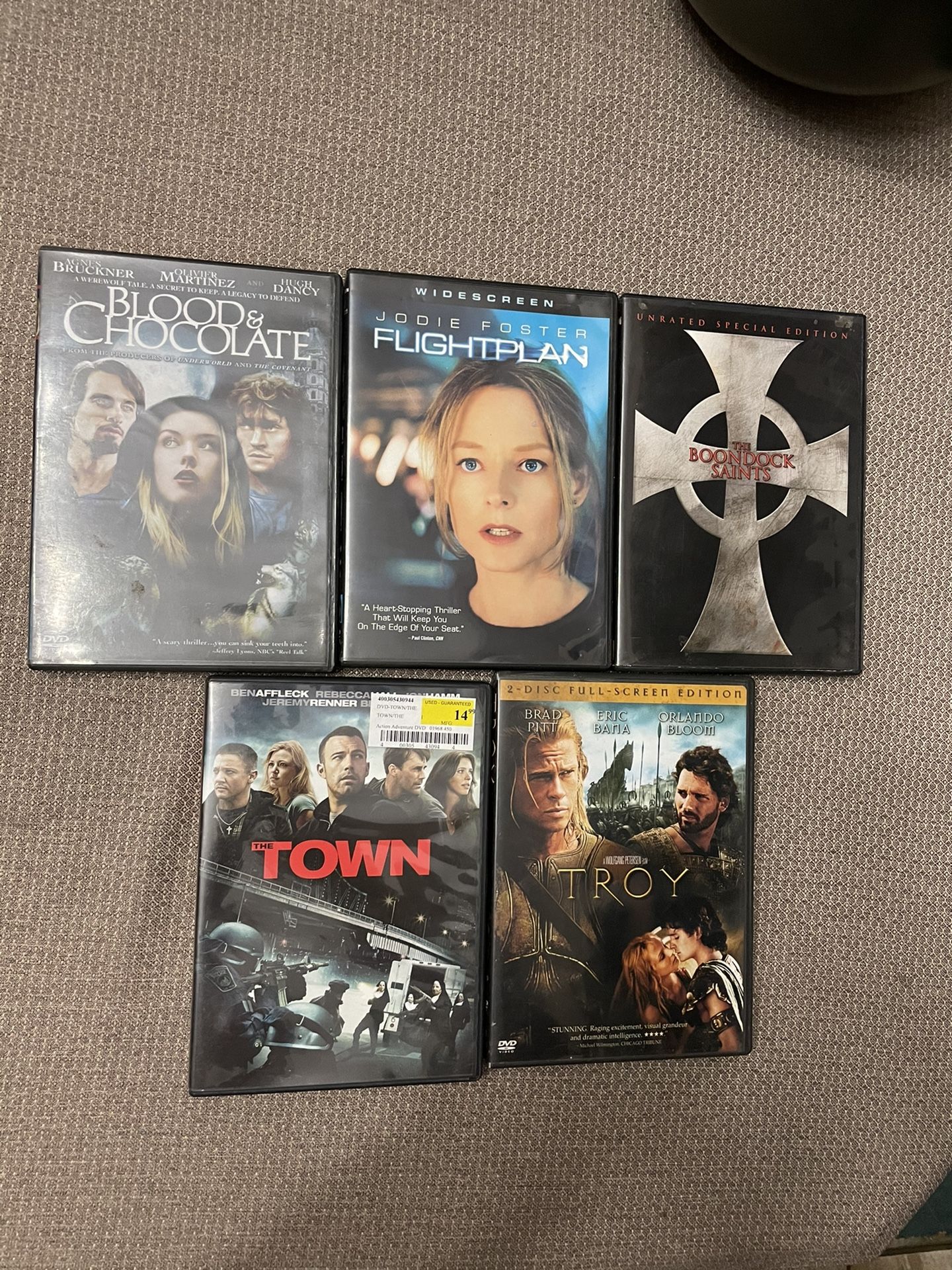 DVD's $3 EACH OR 5/$10 Some Like New **A FEW SPANISH MOVIES