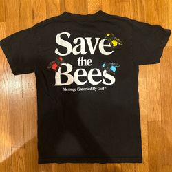 Black Golf Flower Boy tee 