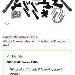 Hellwig 7634 Rear Sway bar / Fits 2005-2008 GMC Sierra & Similar