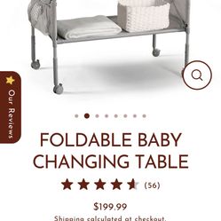 Foldable Baby Changing Table Saryocy