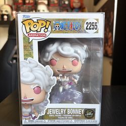 Funko POP! Jewelry Bonney Glow In Dark CHASE One Piece Figure 2255 + Protector