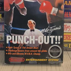 NES NINTENDO MIKE TYSONS PUNCH OUT CIB