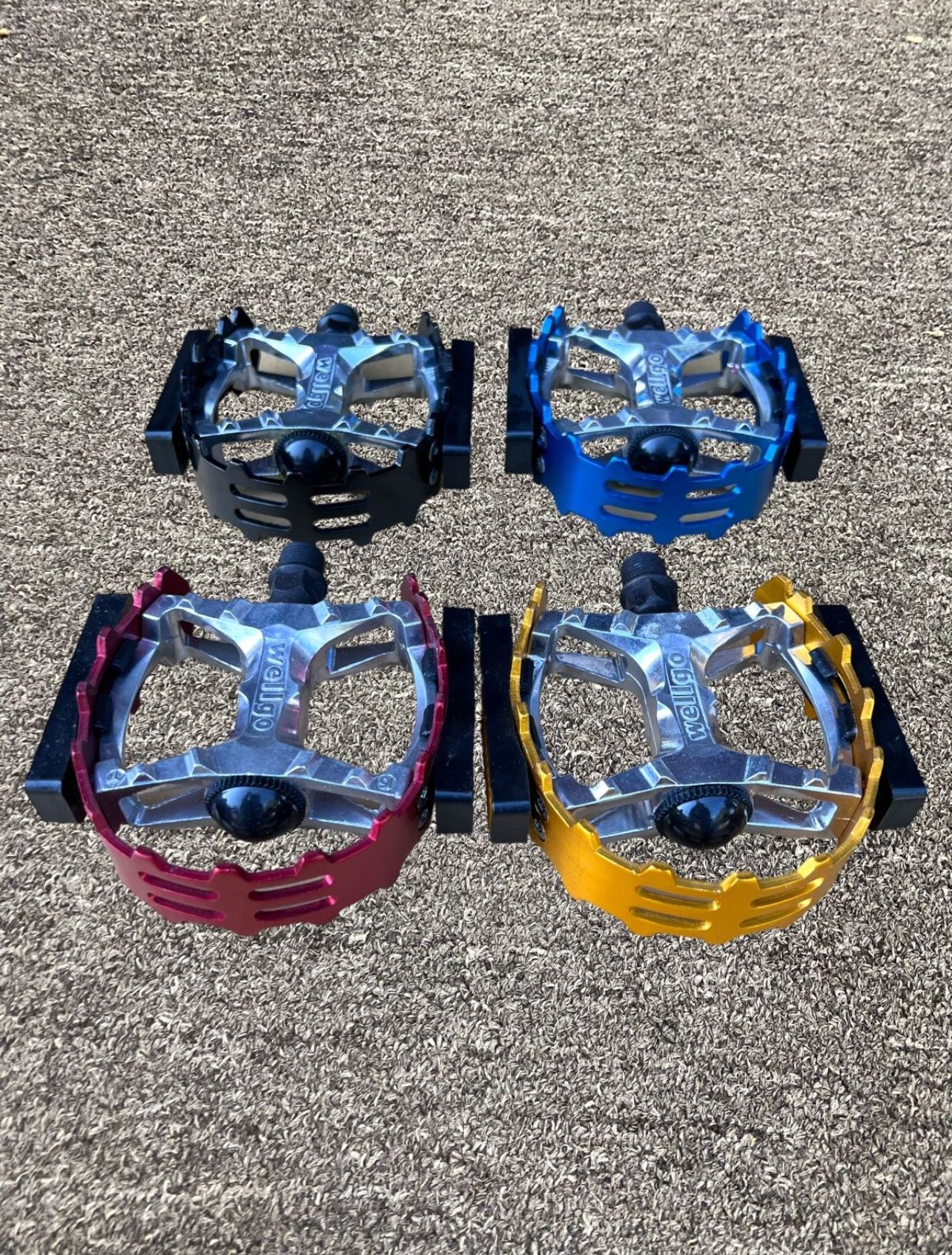 Wellgo Bear Trap Pedals 1/2" Or 9/16 $25 A pair