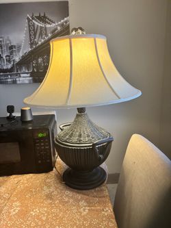 Pineapple style lamp