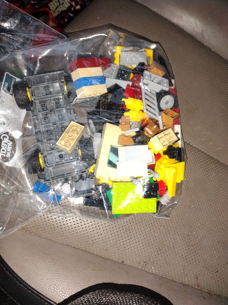 Lego Car Large Ziplock Bag