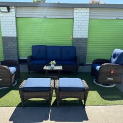 Patio Furniture 6 Pieces 