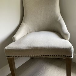 Beige Sitting Chair 