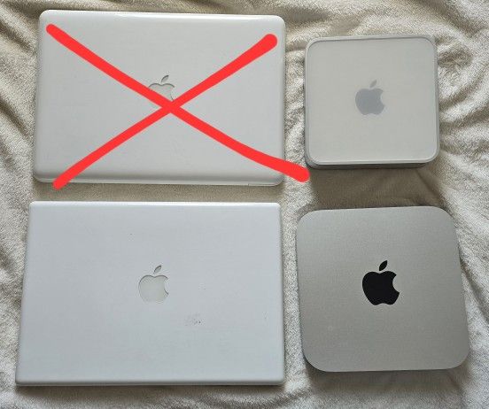 PLEASE READ Apple Mac Mini MacBook Lot FOR PARTS