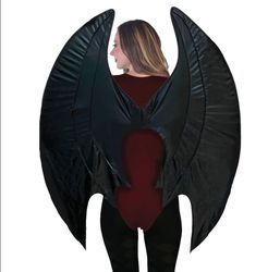 Grant Demon Wings, Halloween Costume Accessory for Adults 🦇🎃🕸
