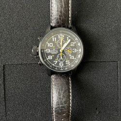 Invicta Mens Watch Leather Strap Like New