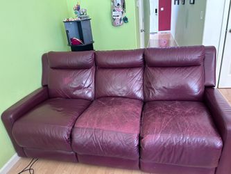 Dania couch / sofa . Pure leather
