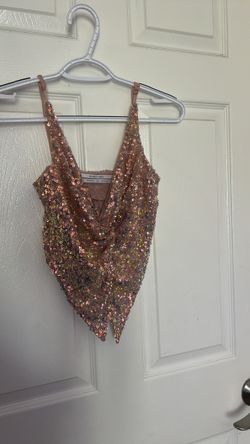 Small glitter top