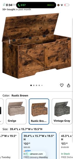 Storage bench