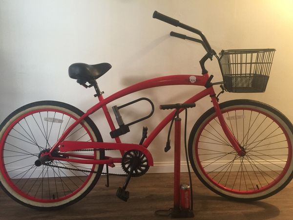 Custom Beach Cruiser Bike The Best Beaches In World Red Custom Beach Cruiser Bike For In San Go Ca Offerup