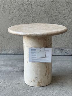 Hearth & Hand Travertine Stone Table