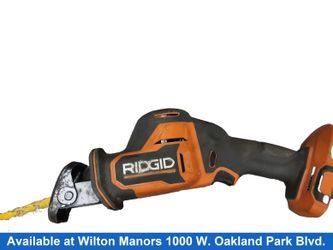 Ridgid R8648 Orange Cordless Reciprocating Saw