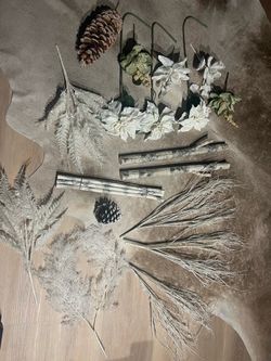 Christmas tree decoration bundle! Picks and artificial stems !