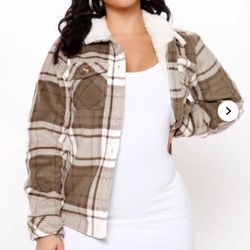Plaid shacket