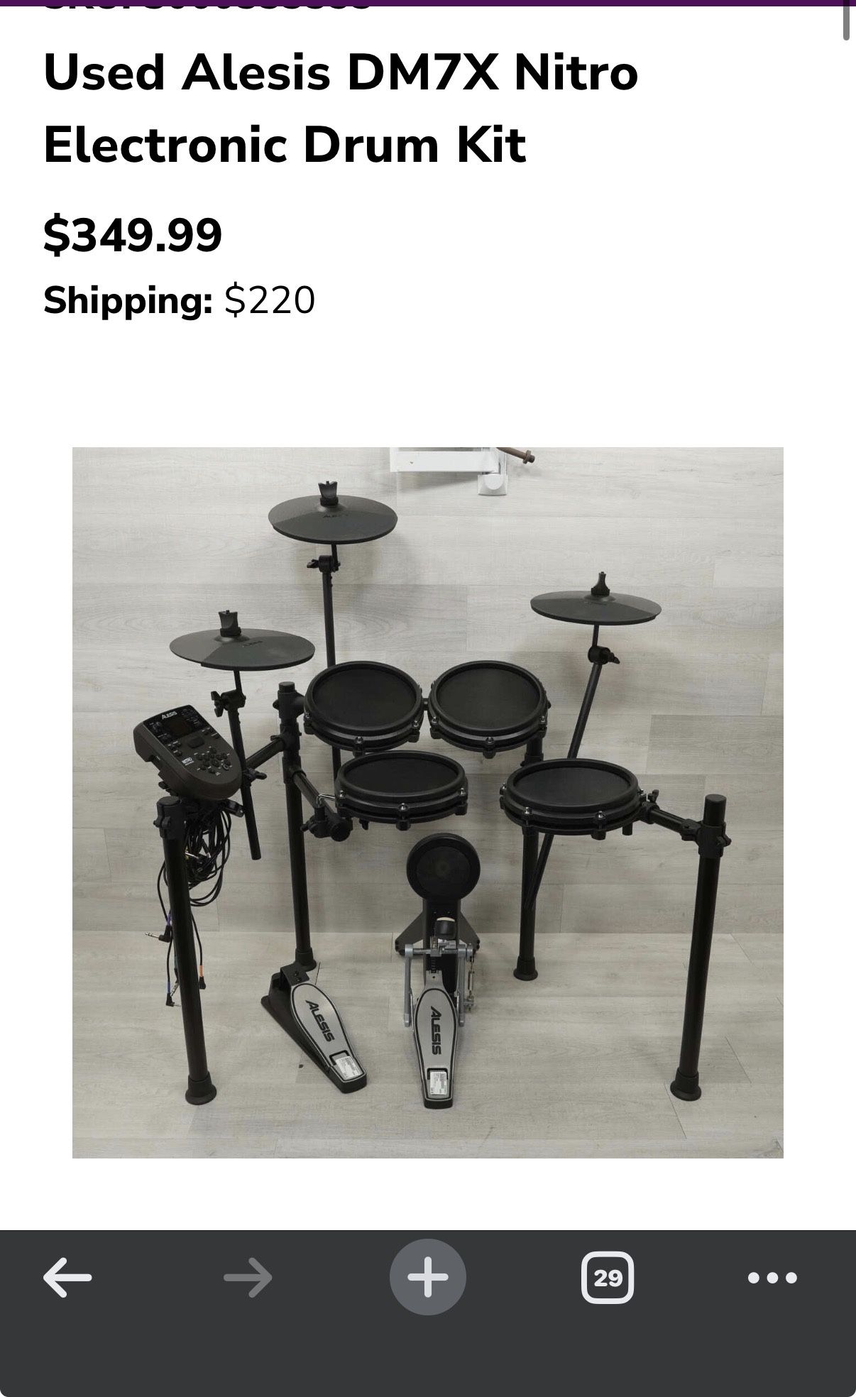 Alesis Dm7x Nitro Electric Drums