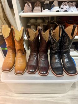 Men’s 10.5 boots/shoes lot (total 56 units)
