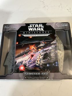 Star Wars Miniatures Star Ship Battles Starter Set