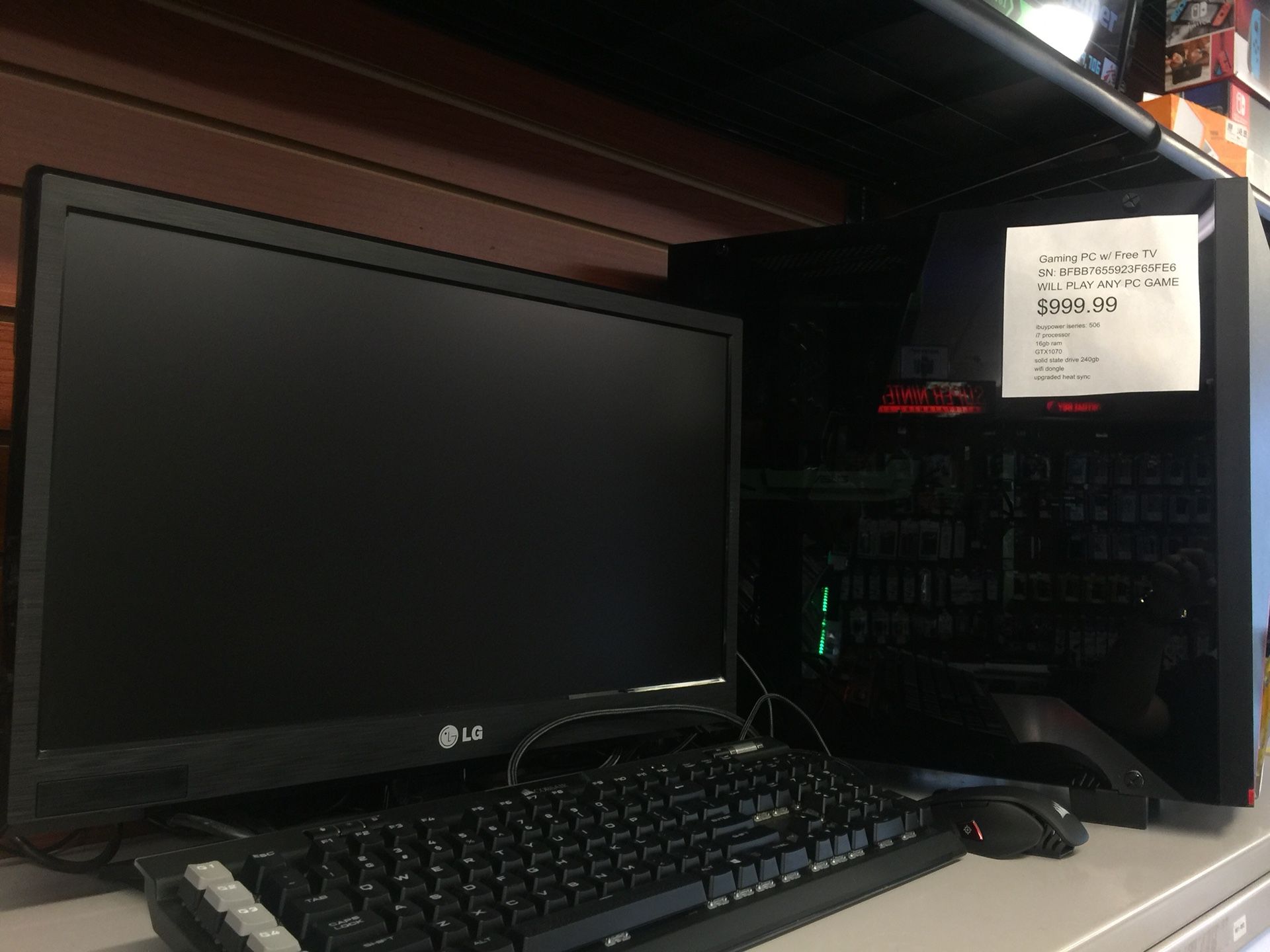 Gaming PC w/ Free Monitor, Keyboard and Mouse
