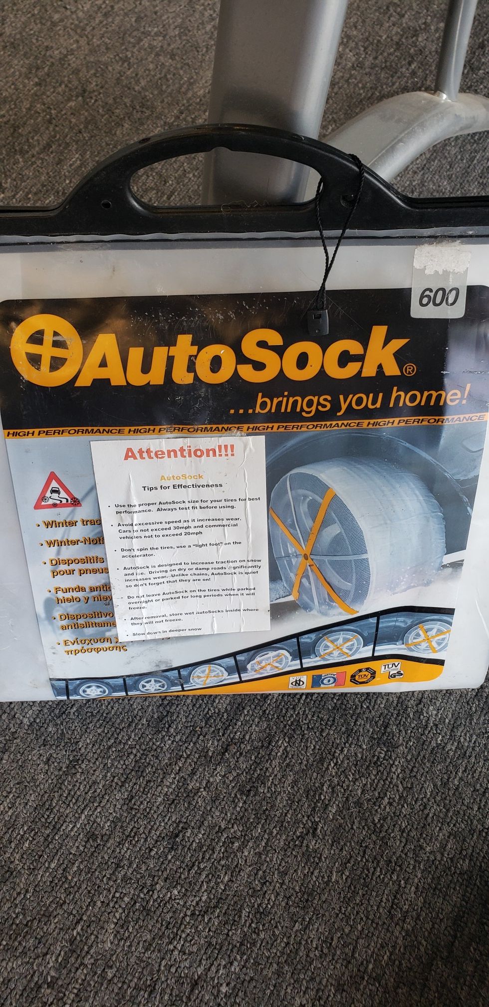Autosock never used