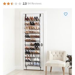 Door Shoe Rack from The Container Store