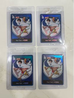 Dodgers x One Piece Luffy Promo Card 2026 Sealed