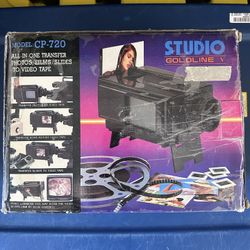 STUDIO GOLDLINE V-MODEL CP-720 Photo/Film/Video Transfer System