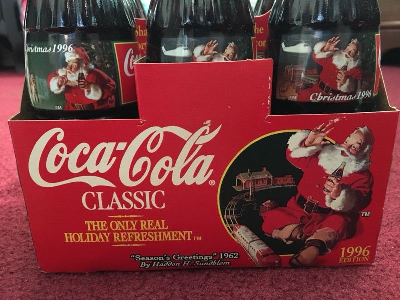 1996 coca-Cola classic. The only real holiday refreshment.