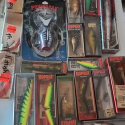 Box Of Fishing Lures 