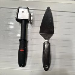OXO Meat Pounder and Pie Slice Server