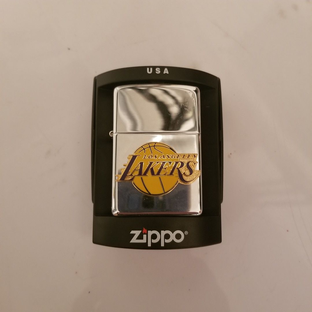 Zippo Lighter - Authentic Lakers Basketball Team