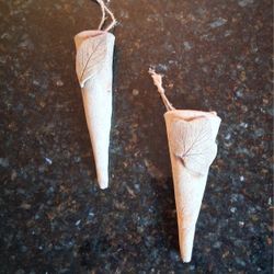 Small Clay Hanging Vases 