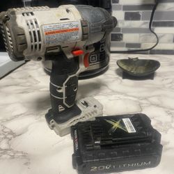 Porter Cable 20v Impact Driver With Battery