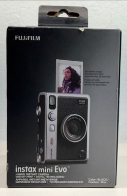 Fujifilm Instax Mini Evo Hybrid Instant Camera - Brand New