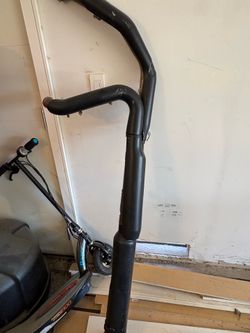 Stock Harley pipe