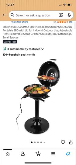 New electric grill