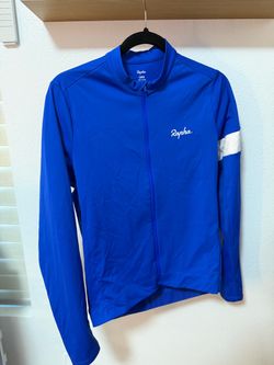 Rapha Long Sleeve Cycling Jersey – Size L – Blue