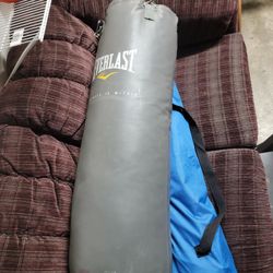 Everlast Heavy Punching Bag + Metal Stand – Complete Setup