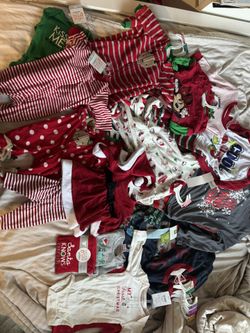 CHRISTMAS OUTFITS/ PAJAMAS FOR BABIES & TODDLERS(GIRLS AND BOYS) BRAND NEW!!!