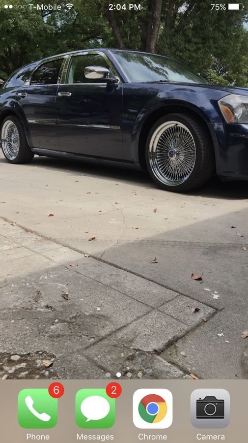 22 inch 100 spoke wire wheels with tires.